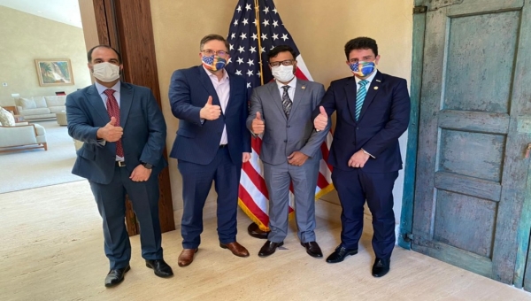 Acre e embaixada dos Estados Unidos deverão trabalhar juntos em programas de desenvolvimento no Estado